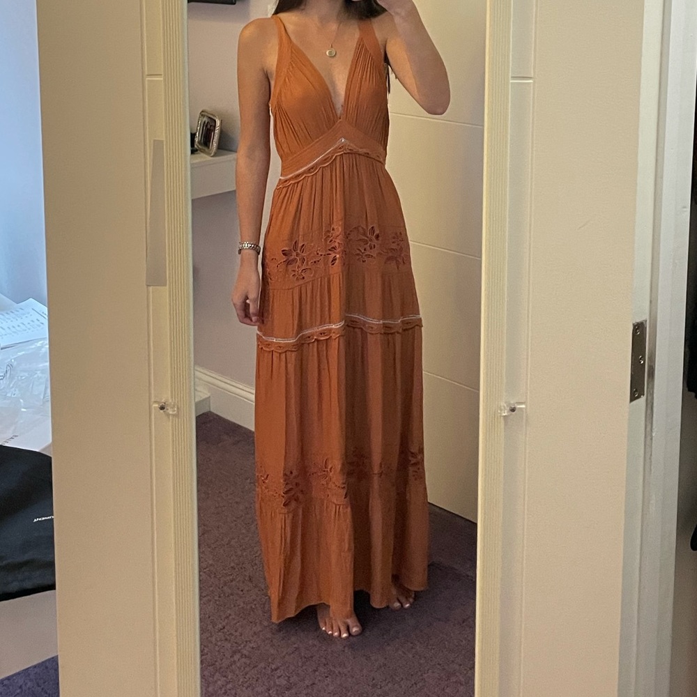 RAMY BROOK ORANGE SUMMER DRESS
